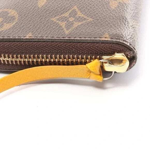 Louis Vuitton Portefeuil Clemence yellow Wallet w/dustbag. - Picture 9 of 11